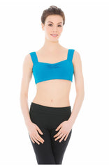 MONDOR PINCH FRONT WIDE STRAP TOP