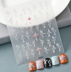 Dancer NailArt Stickers