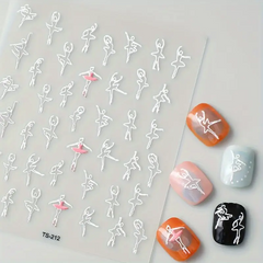 Dancer NailArt Stickers