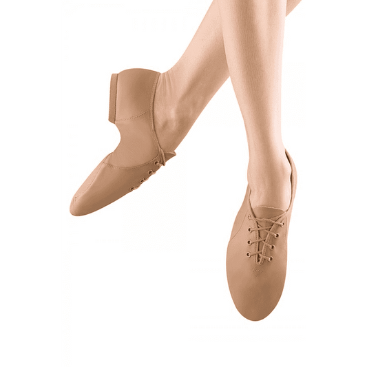 JAZZ SHOE “LACE UP” TAN