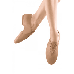 JAZZ SHOE “LACE UP” TAN