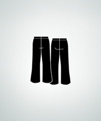 PANTALON NOIR HOMME