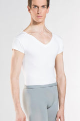 WEAR MOI - Mens V-Neck Short Sleeve Shirt